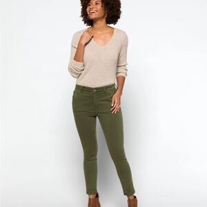 COSMIC BLUE LOVE Callie Eco Cuffed Skinny‎ Pant Size 32 olive Stitch Fix NWT